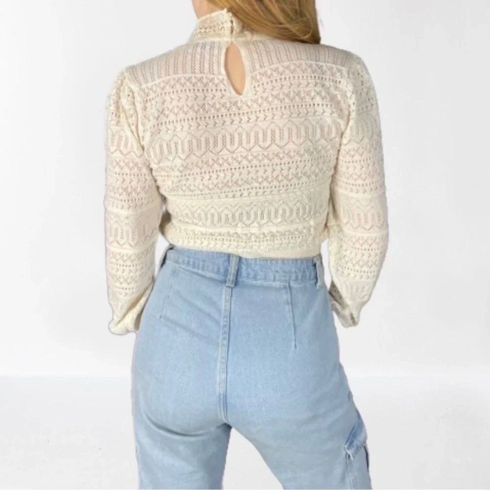 Zara Lace Crop Top